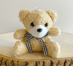 kıvırcık kahve peluş ayıcık