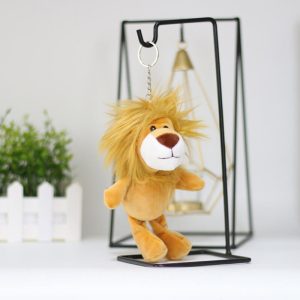Aslan Kral Peluş Anahtarlık 12 Adet - 16cm